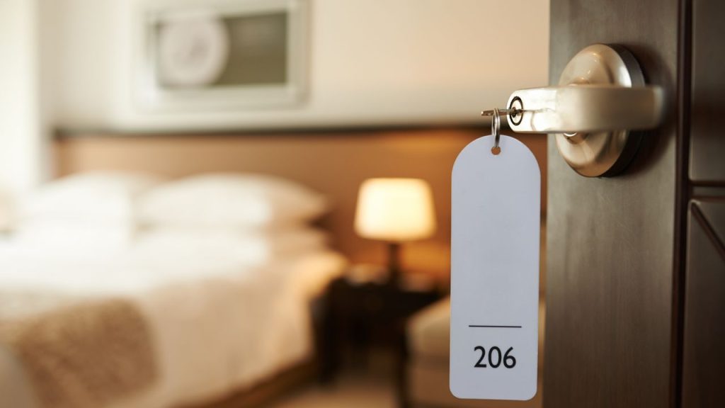 Hotellrum: Minibar, svit och kassaskåp Hotellrum: Minibar, svit och kassaskåp